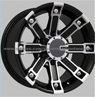 17 Inch Wheels Replica Matt Black Factory Wheels