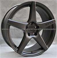 17 Inch ADV Replica Alloy Wheels Matt Black Racing Wheels