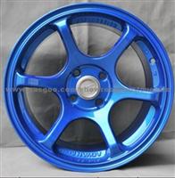 15 Inch Fashion Sport Racing Wheels Replica Alloy Wheels Blue