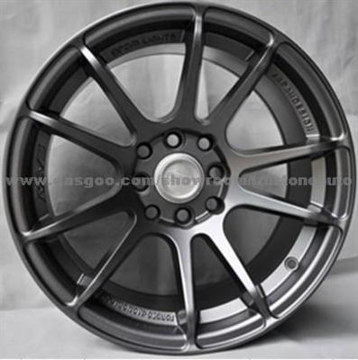 15 Inch Black Sport Racing Wheels Replica Alloy Wheels