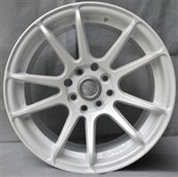 15 Inch White Sport Racing Wheels Replica Alloy Wheels