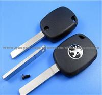 Peugeot 4D Duplicable Key Shell Without Groove