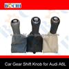 Hot Sale Of Car Leather Gear Shift Knob Cover For Audi A6L