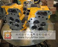 S 6D125 Cylinder Head Komatsu Engine