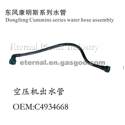 Dongfeng Cummins Air Compressor Outlet Water Hose Assembly C4934668