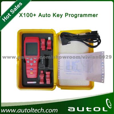 100% Original X100+ X100 Plus Auto Transponder Key Programmer Update Online (X100 Plus Auto Key Programmer)
