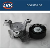 BELT TENSIONER&PULLEY FOR PEUGEOT 407 5751.G8
