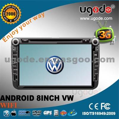 Android 8 Inch Volkswagen DVD GPS Navigation Player