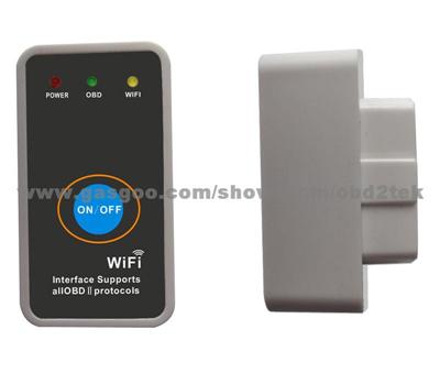 2013 Super Mini ELM327 WiFi With Switch Work With IPhone OBD-II OBD Can Code Reader Tool