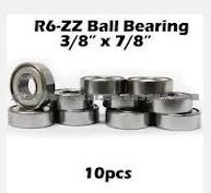 Miniature Bearing R6 ZZ (3/8)