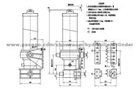 4TG-E175×5000front-End Hydraulic Cylinder