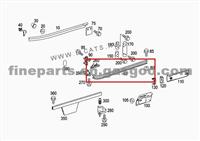 Guide Rail For Benz Sprinter 906 , 9067661337, 9067661137