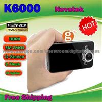 2.7inch 120 Degree Sunplus/Novatek Orignal K6000 HDMI G-Sensor Full HD 1080P Car Dvr Camera Vehicle Video Recorder