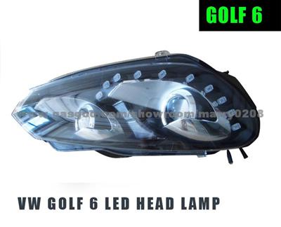 Vw Golf 6 Led Head Lamp