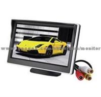 Mini 5inch Car Stand Alone Monitor With 2 Video Inputs