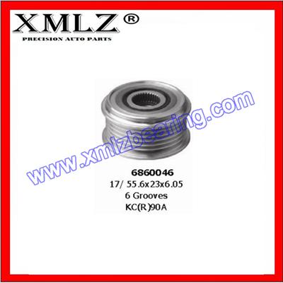 1126601572 Overrunning Alternator Pulley For MERCEDES BENZ, SSANG YONG, HYUNDAI, CHEVROLET, OPEL