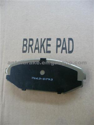 D793-7663 Premium Ceramic Or Semi-Metallic Brake Pads