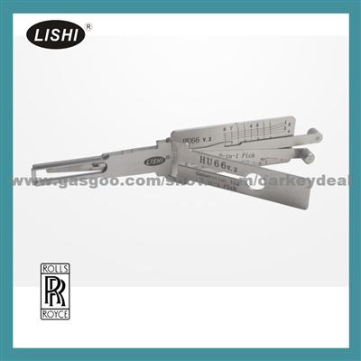 LISHI For Audi Ford VW Porsche Seat Skoda HU66 2-In-1 Auto Pick And Decoder