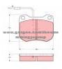 Brake Shoe 425016 (PEUGEOT)