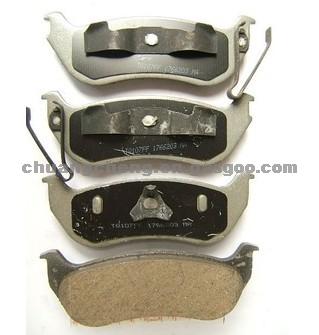 Non-Asbestos D981 Auto Brake Pad For Chrysler&Jeep