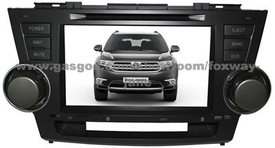 Car DVD For Toyota HighLander (A5)
