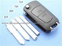 Opel Modified Filp Remote Key Shell 2 Button