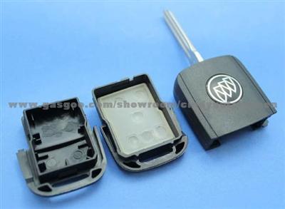 Buick 4 Button Flip Remote Key Shell