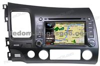 Car Civic Dashboard With Gps Navigation System Civic Accessories