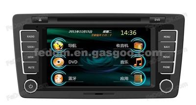 Car DVD GPS For Skoda Octavia With Bluetooth & MP3/MP4 Player & Navigator