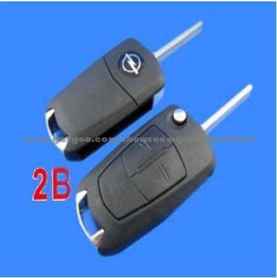 Opel Flip Remote Key Shell 2 Button