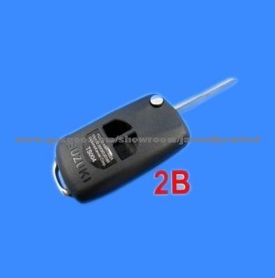 Suzuki Flip Remote Key Shell 2 Button