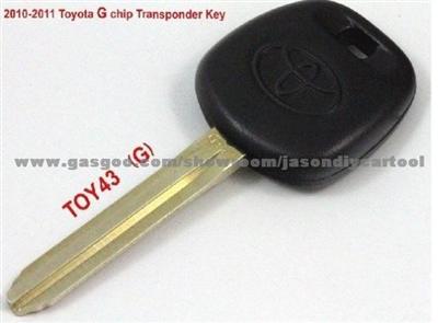 2010-2011Toyota G Chip Transponder Key