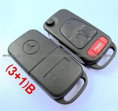 Benz Remote Key Shell (3+1) Button