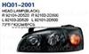 HYUNDAI ELANTRA 2004 Head Lamp(Black)