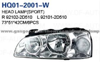 HYUNDAI ELANTRA 2004 Head Lamp(Sport)