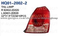 HYUNDAI ELANTRA 2004 Tail Lamp  R 92402-2D520 L 92401-2D520