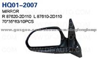 Hyundai Elentra 2004 Mirror 87620-2D110/87610-2D110