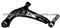 Control Lower Arm For Nissan 54500-5U300R