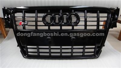 All Black Audi B8 S4 Grille 2008-2012