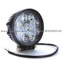 27W 6000K 9-LED HYPER WHITE FOG WORK LIGHTS OFFROAD 4WD TRUCK JEEP BOAT VAN