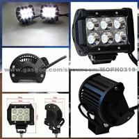 18W 1260LM CREE Led Work Light Bar Off-Road SUV 4x4 Jeep Lamp Spot