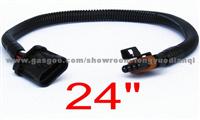 Factory Sale 50pcs LS1 LS6 LT1 Corvette Oxygen O2 Sensor Header Extension 4 PIN FLAT 60cm Wire