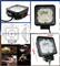 27W SQUARE LED Light Offroad Work Light Razor UTV Truck Flood Light 4x4