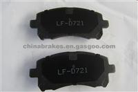 D721-7589 BRAKE PAD FOR SUBARU FORESTER 2002-99