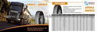 All Steel Radial TBR Tyre 13R22.5-DM862