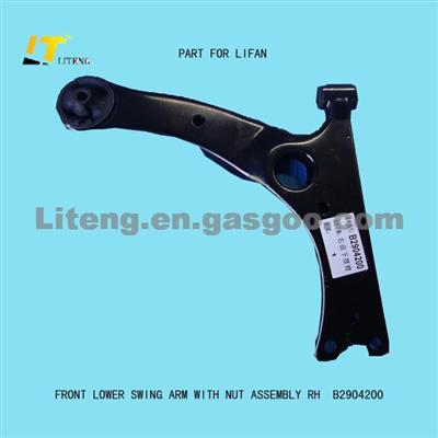 FRONT LOWER SWING ARM WITH NUT ASSEMBLY RH B2904200