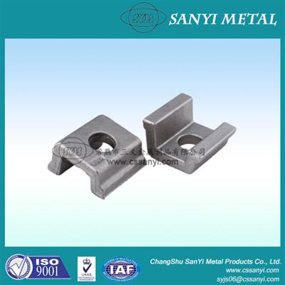 Rail Clamps KP03 Railway Accessorries Rail Clamps Railway Fastener Railtrack Clip Forged Guide Rail Clamp