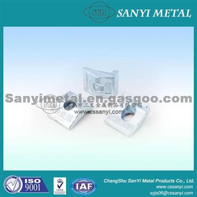 Railtrack Steel Orbits Fastener Mining Rail Anchoring Clamp Forged Rail Clamp Rail Clip