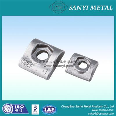 Guide Rail Clamp Railtrack Forged Rail Lift Clamps Railway Fastening Components Railroad Fasteners