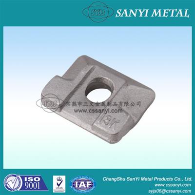 Elevator Rail Clamps Tie Plate Lifting Hot Forged Crane Rail Clamps